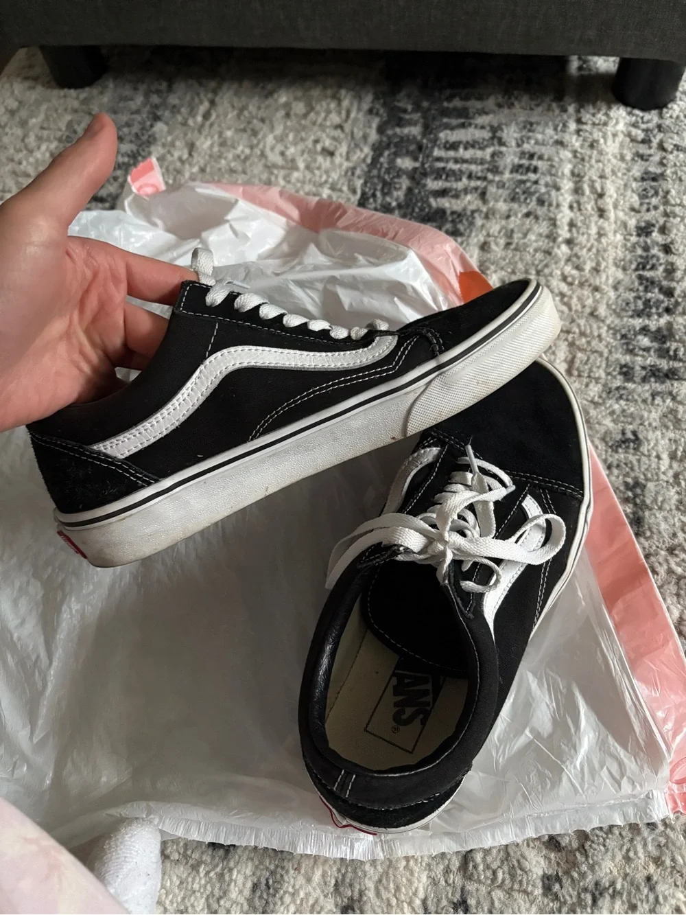 Black Classic Vans 🖤